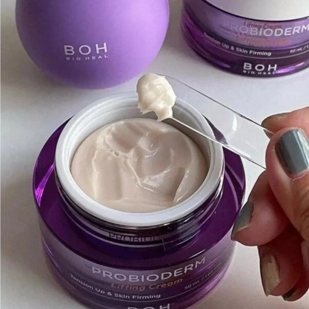 BIOHEAL BOH Probioderm Lifting Cream 50ml Special Set -Ampoule 7mL x 2each New